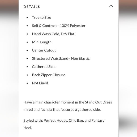 Stand Out Moment Front Cutout Mini Dress - Picture 4 of 5